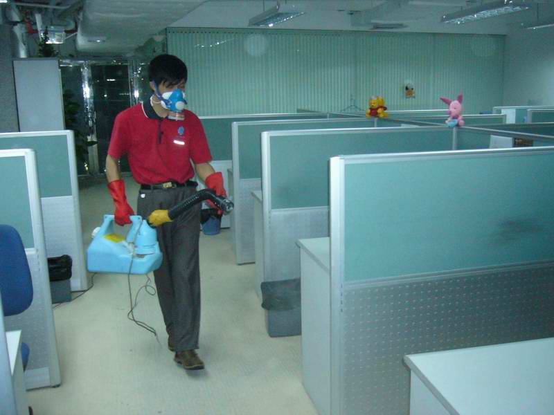 辦公室有害生物防治現場